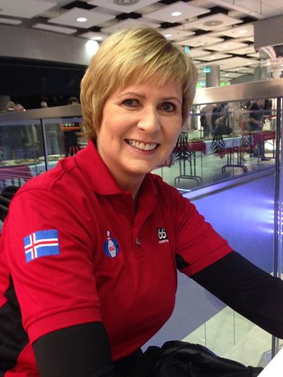 Guðný Gunanrsdóttir ÍR á QubicaAMF Bowling World Cup 2014