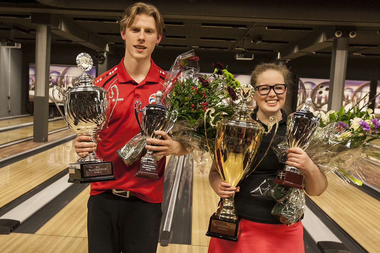 Arnar Davíð Jónsson og Hafdís Pála Jónasdóttir KFR Íslandsmeistarar einstaklinga 2016