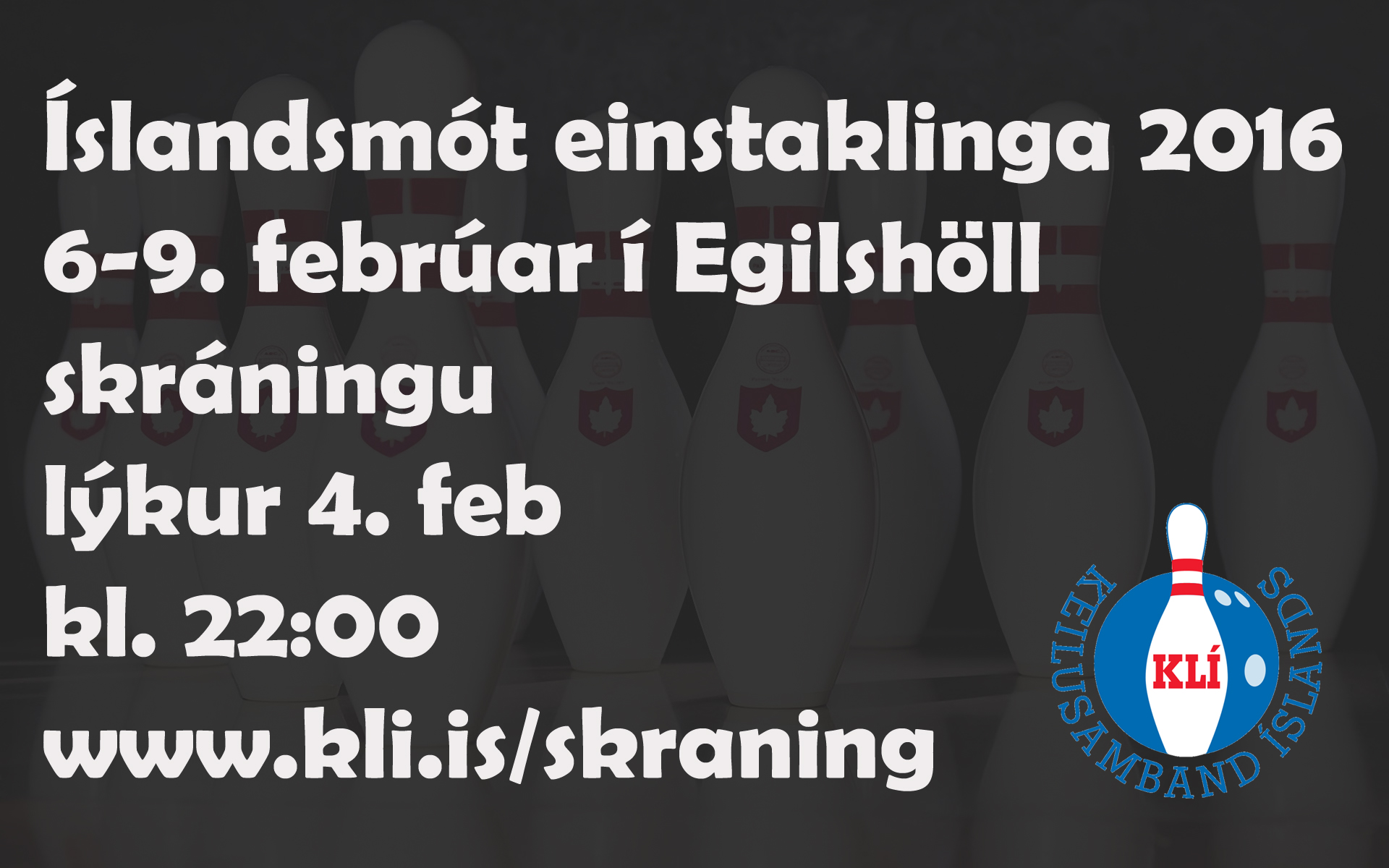 Íslandsmót einstaklinga 2016